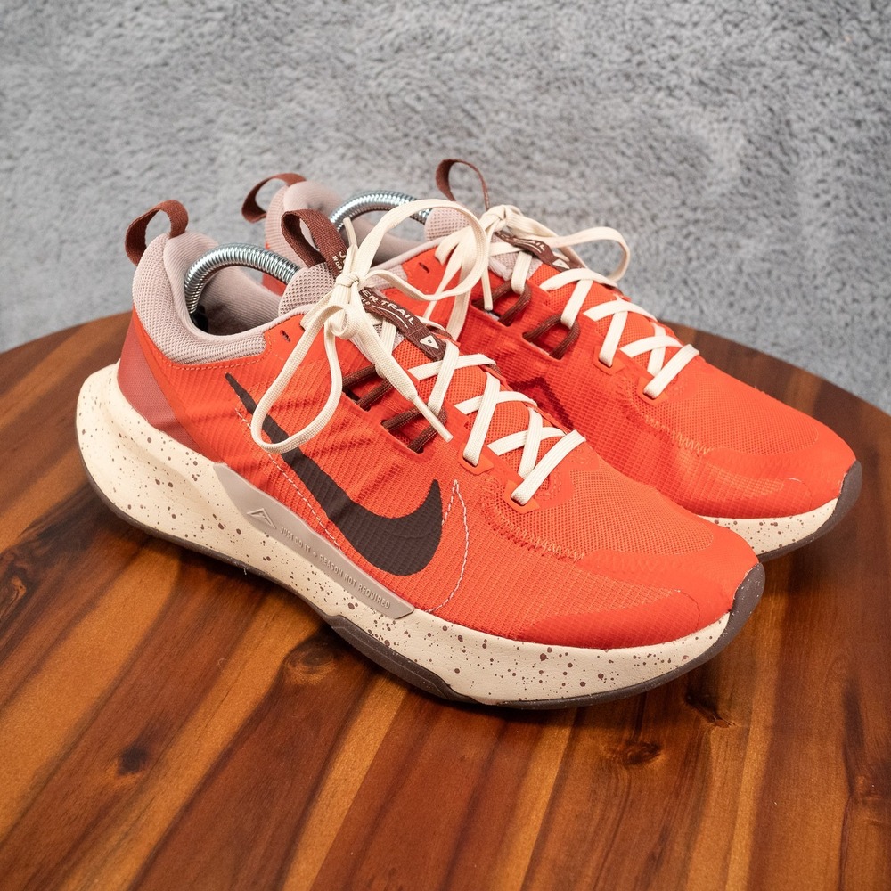 Sz 9.5 Nike Juniper Trail 2 Picante Red Earth Picante Red Mens Shoes DM0822-601